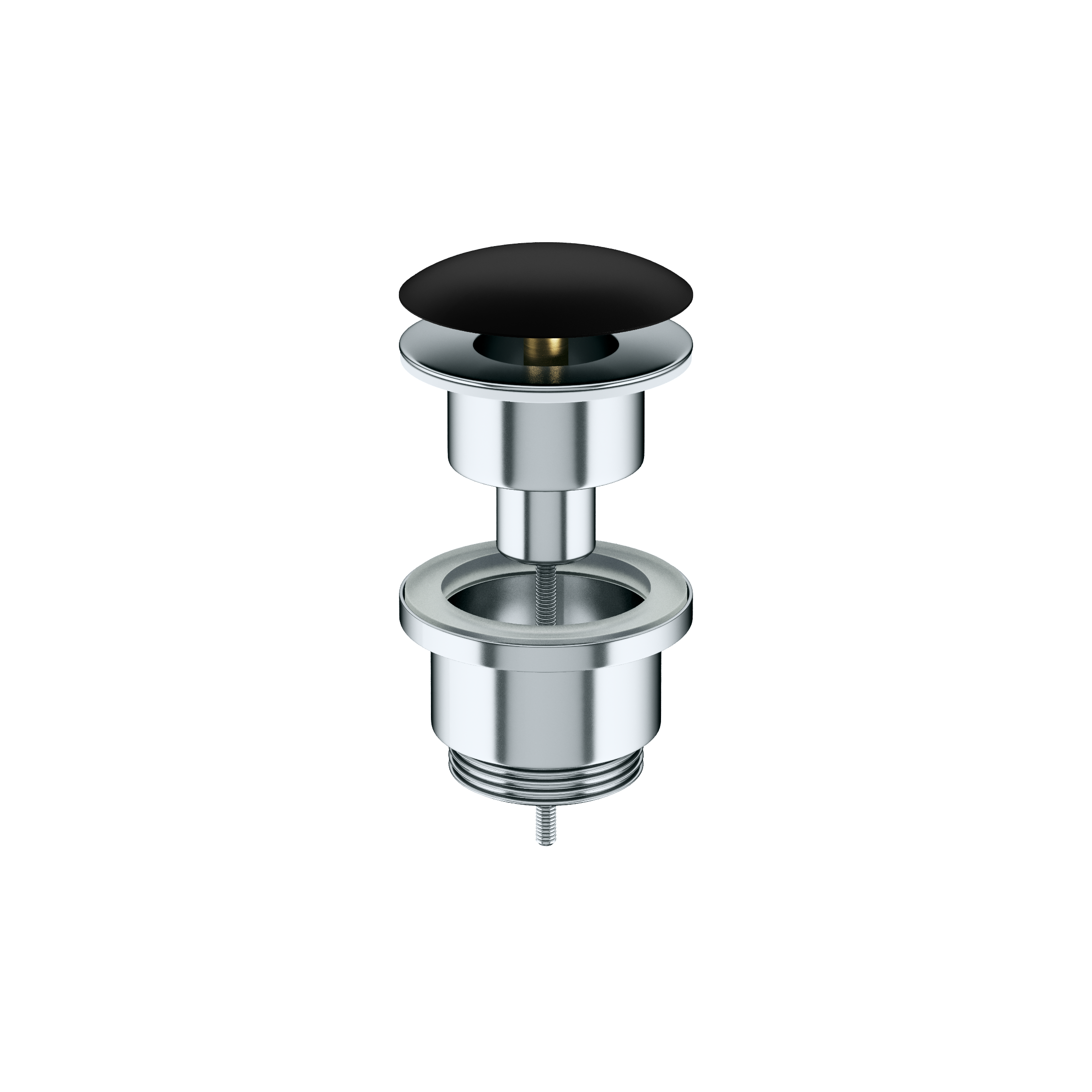 Донный клапан для раковины Ceramica Nova 70003MBnc цвет черный