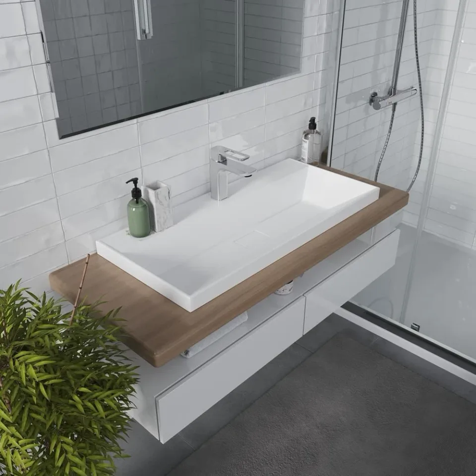 Встраиваемая раковина Madera Classica Slim 80*36