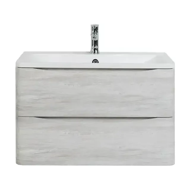 Тумба с раковиной BelBagno Аква (Acqua) 90 белый винтажный дуб