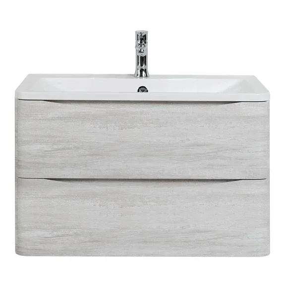 Тумба с раковиной BelBagno Аква (Acqua) 90 белый винтажный дуб