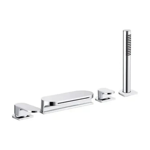 Смеситель на борт ванны Ravak Chrome CR 025.00 на 4 отверстия