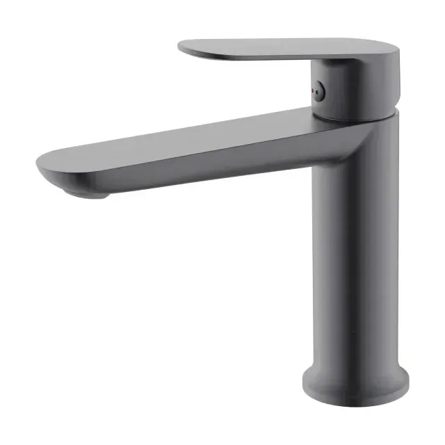 Cмеситель для раковины Azario Alanti керамический картридж, графит (AZ-K1032GR)