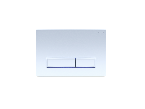 Панель смыва Aquatek Slim белая глянец  KDI-0000021