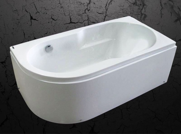 Акриловая ванна Мирсант Небуг 150*80, правая (комплект)