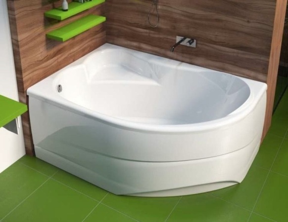 Акриловая ванна Мирсант Ялта 150*100, левая (комплект)