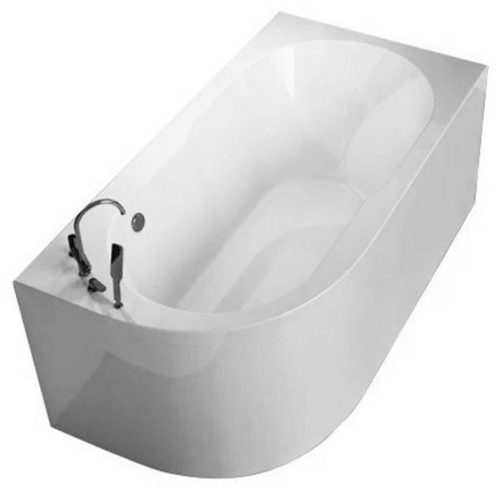 Акриловая ванна Мирсант Небуг 150*80, правая (комплект)