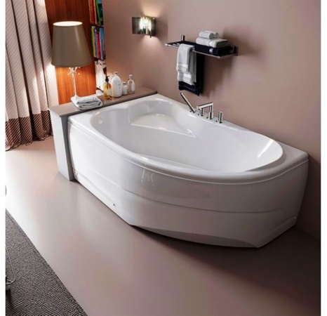 Акриловая ванна Мирсант Ялта 150*100, левая (комплект)