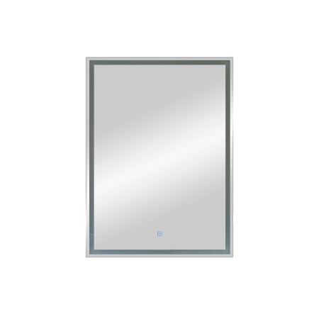 Зеркало-шкаф Allure LED 55х80 МВК003 cенсорный выключатель, холодная подсветка, левый, розетка