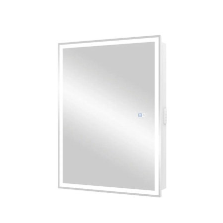 Зеркало-шкаф Avanti LED 60х80 MBK025 cенсорный выключатель, холодная подсветка, подогрев, правый
