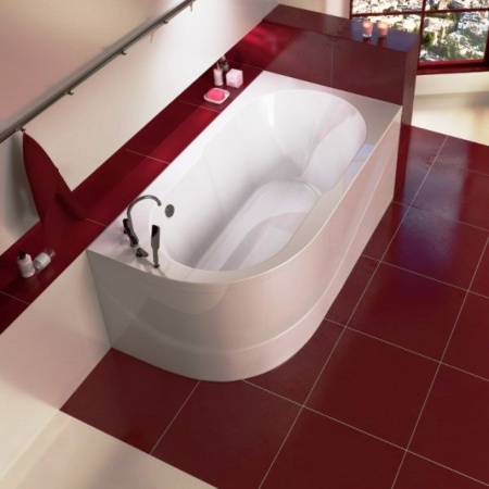 Акриловая ванна Мирсант Небуг 150*80, правая (комплект)